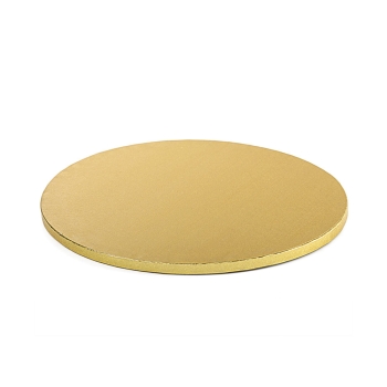 Cake Board Round 40cm (16") / Thickness 12mm - GOLD